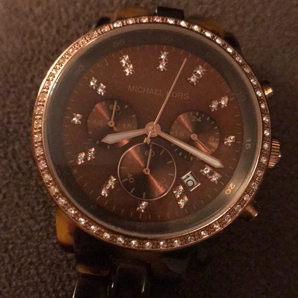 Michael Kors Men’s Tortoise Shell Watch